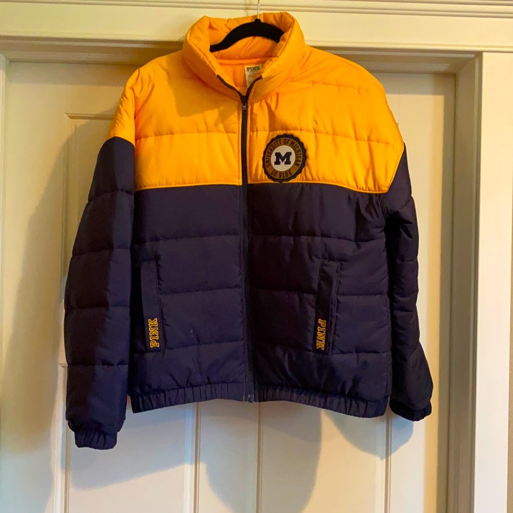 **NWT*** PINK University of Michigan jacket